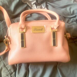 Banell light pink purse super cute like new purse.